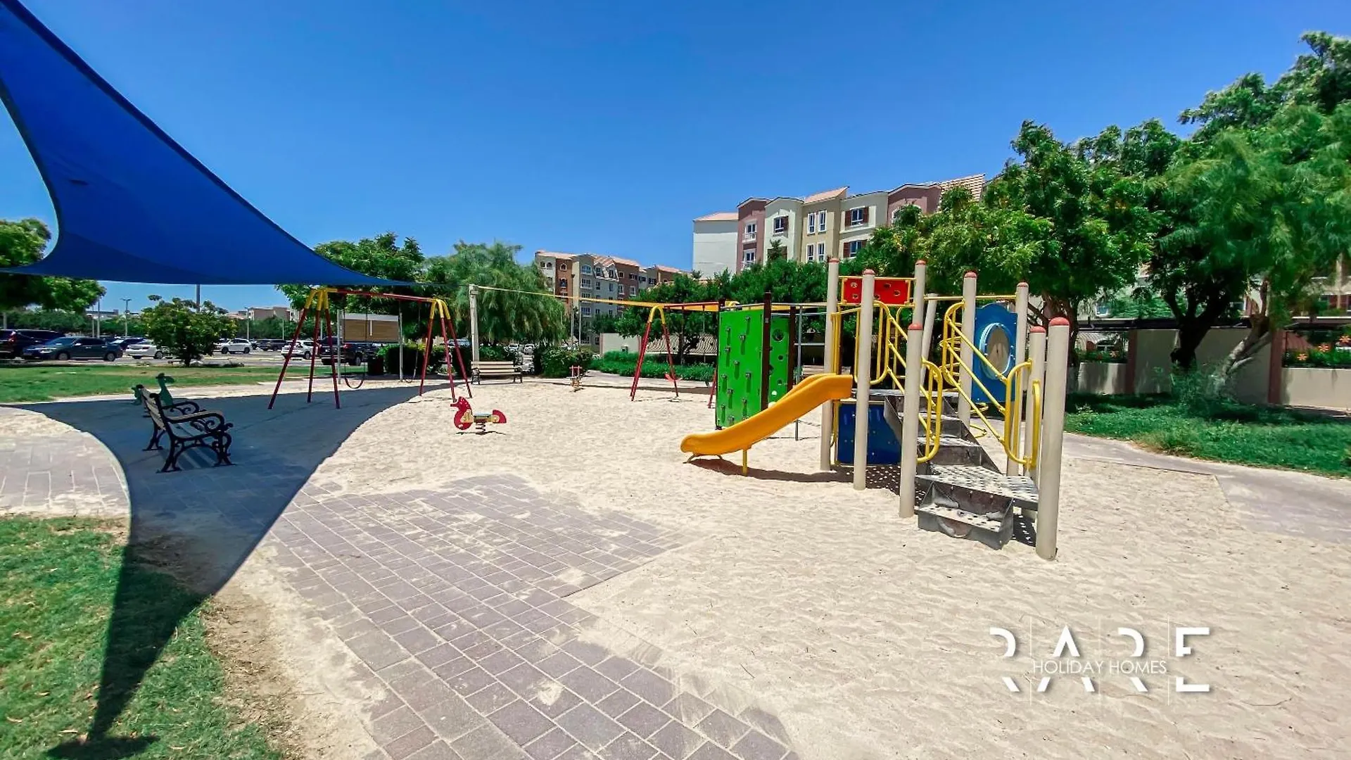 Rare Holiday Homes - Mediterranean Cluster - Near Ibn Battuta Mall - Discovery Garden - Building# Med 103 - Rg07 Ντουμπάι Διαμέρισμα